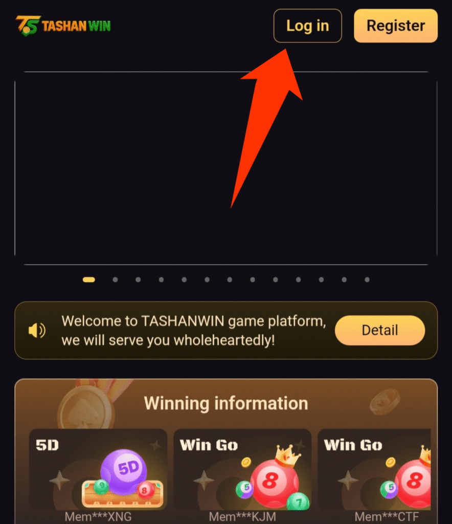 Tashan Win Game Login